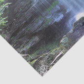 Mooie waterval in de Natuur Tissuepapier (Detail)