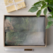 Mooie waterval in een Lush Green Forest Tissuepapier (Geschenk)