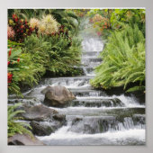 mooie waterval poster (Voorkant)