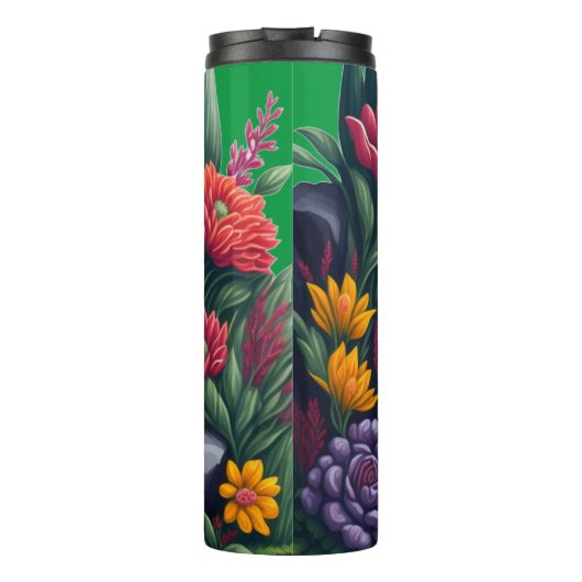 Mooie waterval thermosbeker (Achterkant)