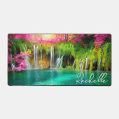 Mooie watervallen bureaumat (Voorkant)