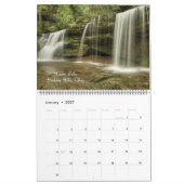 Mooie watervallen kalender (Jan 2027)