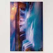 Mooie watervallen legpuzzel (Verticaal)