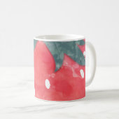 Mooie Waterverf Aardbei Koffiemok (Voorkant rechts)