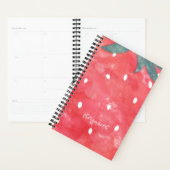 Mooie Waterverf Aardbei Planner (Display)