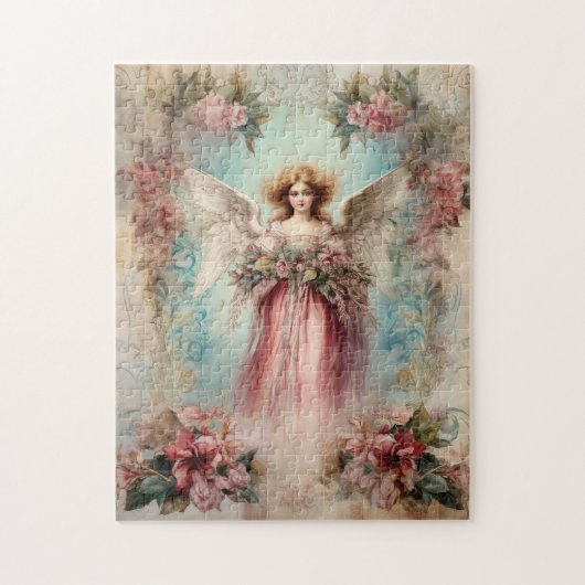 Mooie Waterverf Angel Legpuzzel (Verticaal)