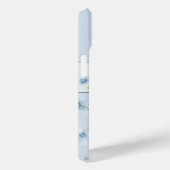 Mooie waterverf blauwe bloem Case-Mate iPhone case (Achterkant / Rechts)