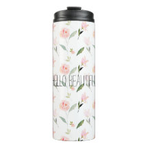 Mooie Waterverf Bloemen Blush Roze