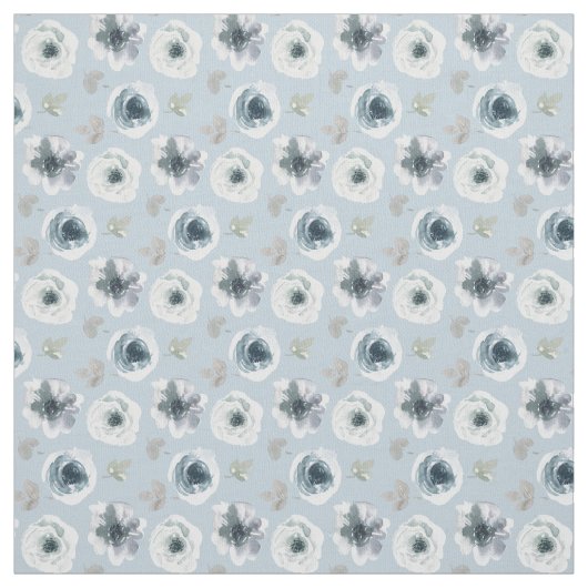 Mooie Waterverf bloemen Stof (Swatch)