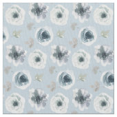 Mooie Waterverf bloemen Stof (Close Up)