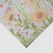 Mooie waterverf bloemenweefsel papier (Detail)