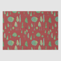 Mooie waterverf bomen