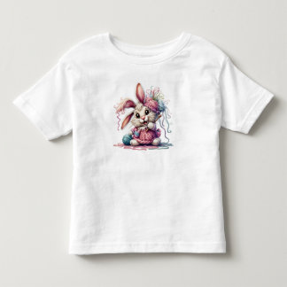 Mooie Waterverf Brei Konijn Konijn T-Shirt