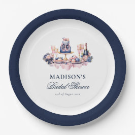 Mooie waterverf Bruidsdouche Persoonlijk Papieren Bordje