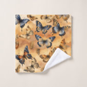 Mooie Waterverf Butterflies Bad Handdoek (Wasdoekje)