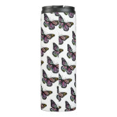 Mooie Waterverf Butterflies Thermosbeker (Achterkant)