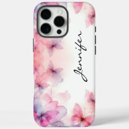 Mooie Waterverf Butterfly iPhone iPhone 16 Pro Max Hoesje