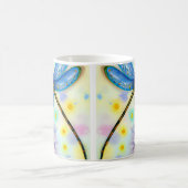 Mooie Waterverf Dragonfly, koffie-Mok Koffiemok (Center)