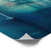 Mooie Waterverf Dragonfly Poster (Hoek)