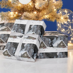 Mooie Waterverf Duitse feestdag in Shepherd  Cadeaupapier