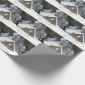 Mooie Waterverf Duitse feestdag in Shepherd Cadeaupapier (Hoek)