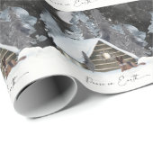 Mooie Waterverf Duitse feestdag in Shepherd Cadeaupapier (Rol Hoek)