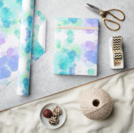 Mooie Waterverf Effect Wrapping Paper Cadeaupapier