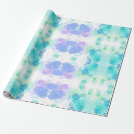 Mooie Waterverf Effect Wrapping Paper Cadeaupapier
