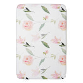 Mooie Waterverf Floral Badmat (Voorkant Verticaal)