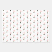 Mooie Waterverf Floral Inpakpapier Vel (Voorkant 2)