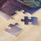 Mooie Waterverf Floral Storefront Legpuzzel (Zijkant)