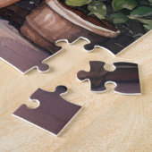 Mooie Waterverf Floral Storefront Legpuzzel (Zijkant)