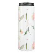 Mooie Waterverf Floral Thermosbeker (Achterkant)