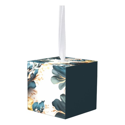 Mooie waterverf florale decoratie (Achter hoekig)