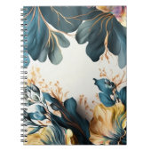 Mooie waterverf florale notitieboek (Voorkant)