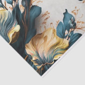 Mooie waterverf florale tissuepapier (Detail)