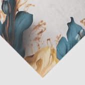 Mooie waterverf florale tissuepapier (Detail)