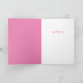 Mooie waterverf hart Valentijnsdag kaart (Binnen)