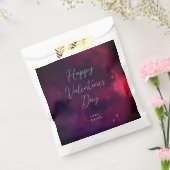 Mooie waterverf harten valentijn bedankzakje (Gezegeld)