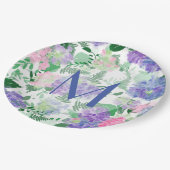 Mooie Waterverf Hydrangea Mix Papieren Bordje (Gekanteld)