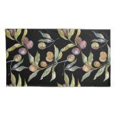 Mooie Waterverf Italiaans olijfmotief Kussensloop (Achterkant-Rechts)