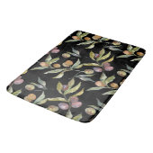 Mooie Waterverf italiaanse olijven patroontje zwar Badmat (Gekanteld)