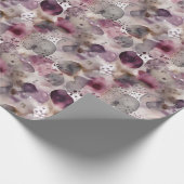 Mooie Waterverf Kerst Cadeaupapier (Hoek)