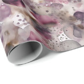 Mooie Waterverf Kerst Cadeaupapier (Rol Hoek)