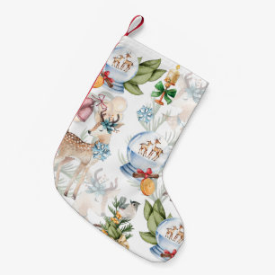 Mooie Waterverf kerstmis Kleine Kerstsok