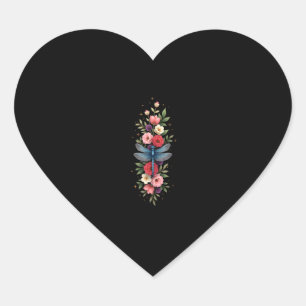 Mooie Waterverf Kunst Libelle Insectenliefhebber E Hart Sticker