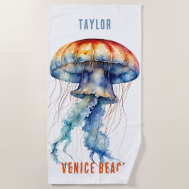 MOOIE WATERVERF KWAL, GEPERSONALISEERD STRANDLAKEN