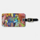 Mooie Waterverf Mandarijns design Bagagelabel (Voorkant horizontaal)