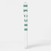 Mooie waterverf mint strik lint iPhone hoesje (Linkerkant)