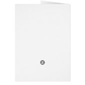 Mooie Waterverf Notecard All Occasion Floral (Achterkant)